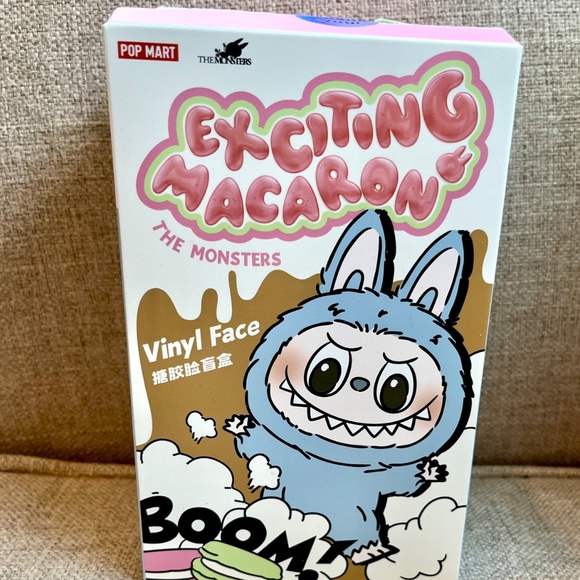 SOLD. ——- Pop Mart 🎁Exciting Macaron SEA SALT COCONUT AUTHENTIC Labubu - Picture 12 of 12